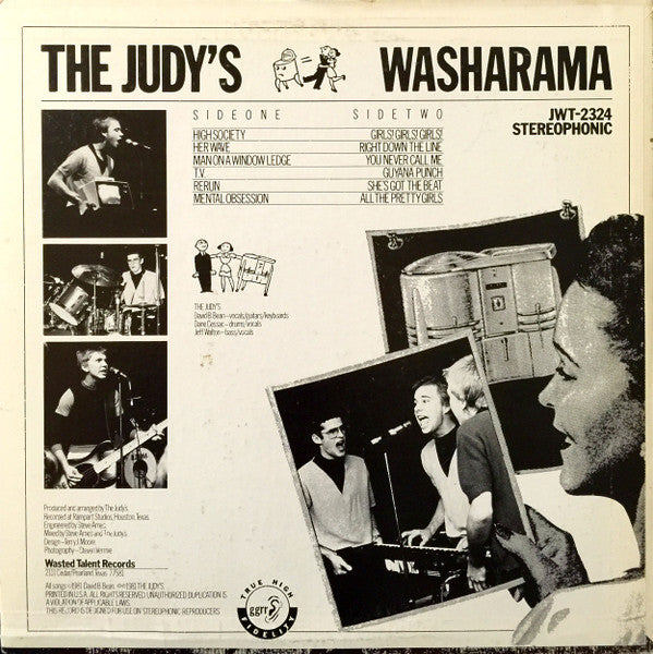 The Judy's : Washarama (LP, Album)