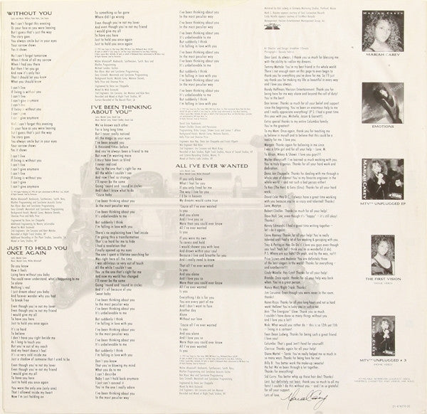 Mariah Carey : Music Box (LP, Album)