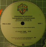 The Marshall Tucker Band : It Takes Time (Single Version) / Sing My Blues / Cattle Drive (12", Maxi, Promo)