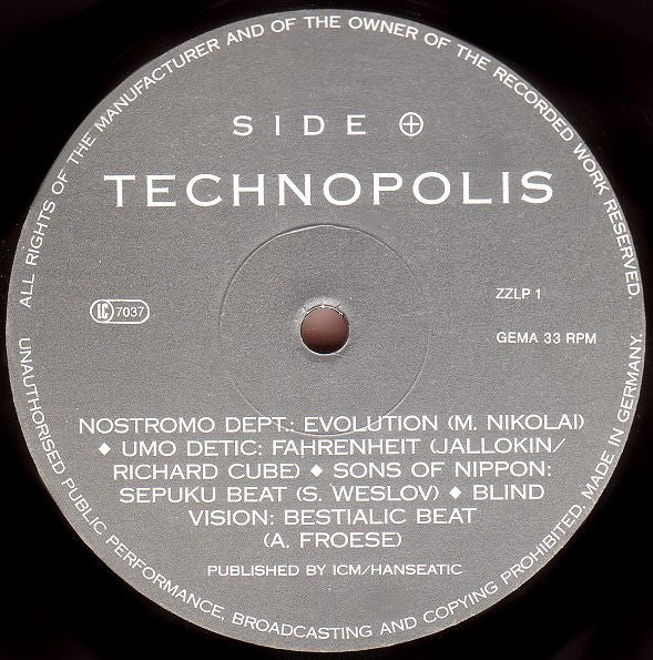 Various : Technopolis (LP, Comp)