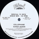 Cellophane (2) : Super Queen / Dance With Me (Let's Believe) (12", Promo)