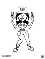 Mark 563- Hip Hop Coloring Book: East Coast Edition (Coloring Book)