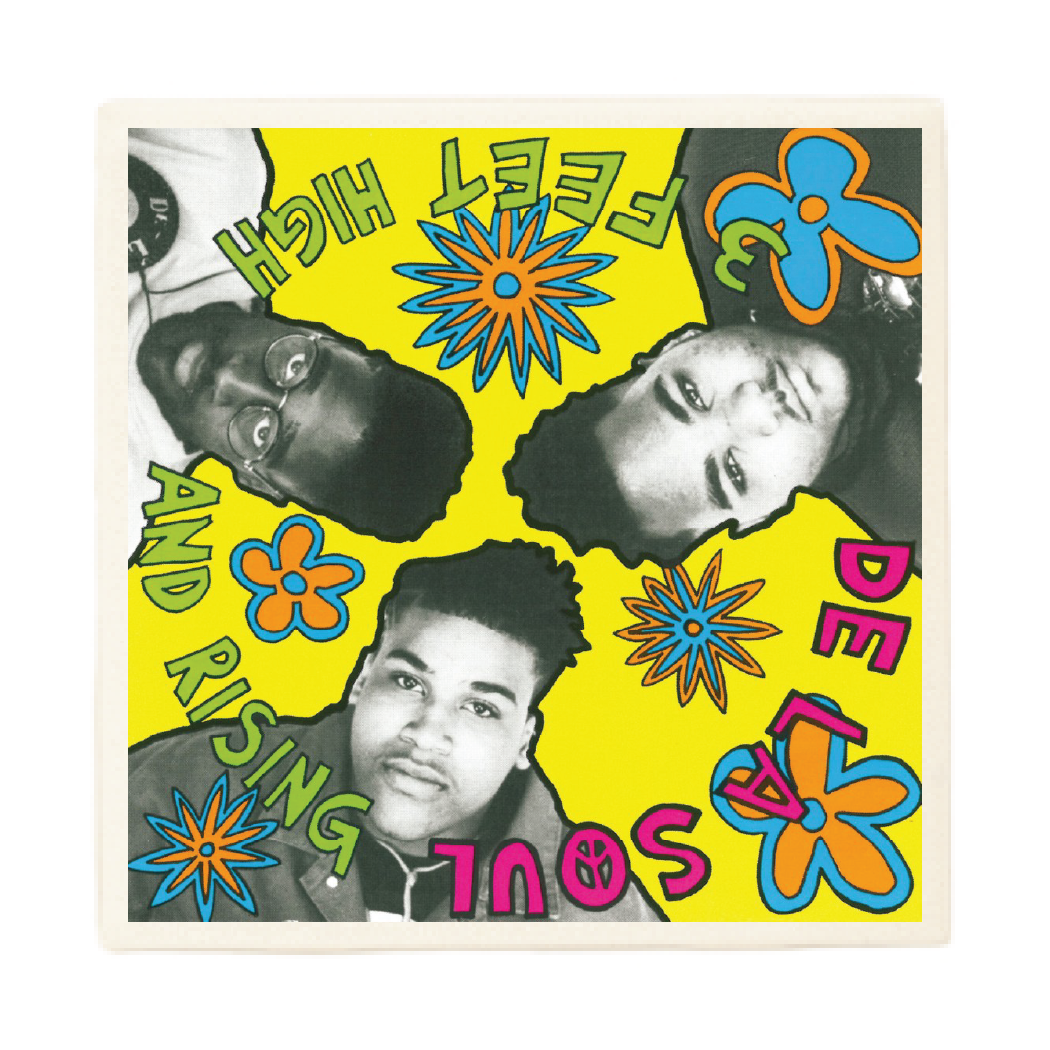 De La Soul 3 Feet High and Rising Album Coaster