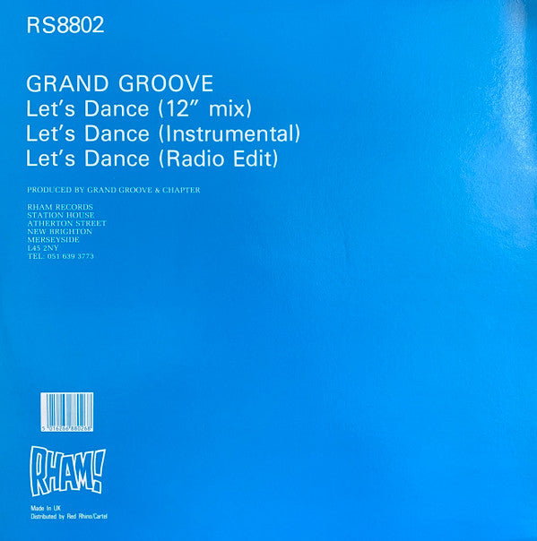 Grand Groove : Let's Dance (12", Single)