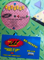 DJ Laz : Shake It Up / Stick Out Your Butt (12")