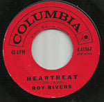 Roy Rivers : Heartbeat / Hello Again (7")