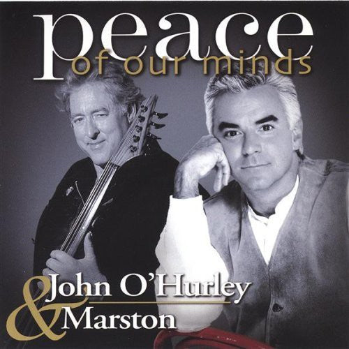 the album cover for John O'Hurley & Marston - Peace of Our Minds