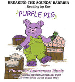 the album cover for Jim Post - Purple Pig