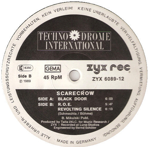 Scarecrow : Black Door (12")