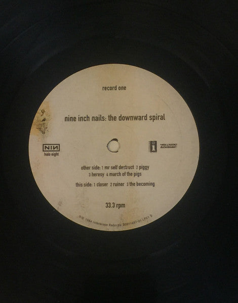 Nine Inch Nails : The Downward Spiral (2xLP, Album, RE, Uni)