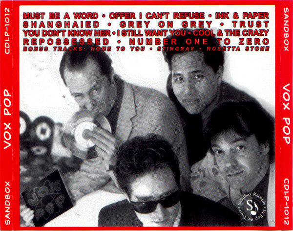 Vox Pop (4) : Vox Pop (CD, Album)