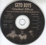 Geto Boys : Crooked Officer (CD, Single, Promo)