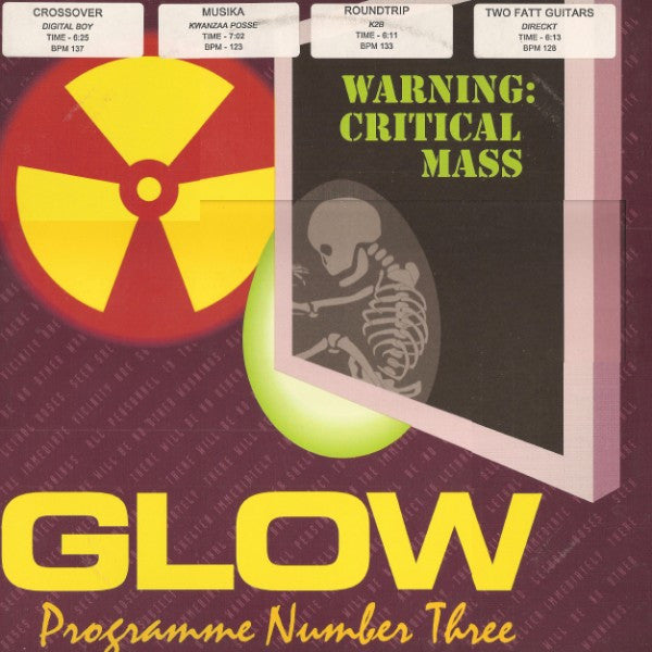 Various : Glow - Programme Number Three (2x12", Promo)