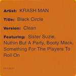 Krash Man : Black Circle (LP, Promo, Cle)