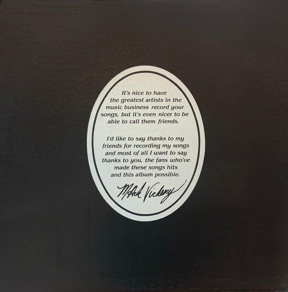 Mack Vickery : Mack Vickery Greatest Hits Volume II (2xLP, Ltd)