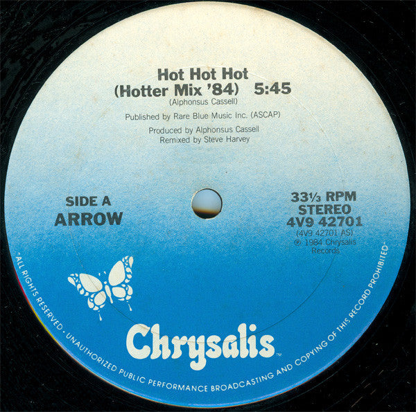 Arrow (2) : Hot Hot Hot (12", Die)