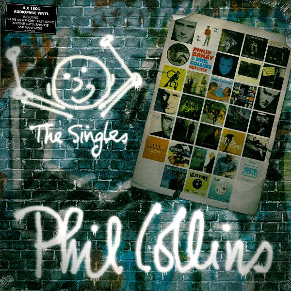 Phil Collins : The Singles (4xLP, Comp, RM + Box)
