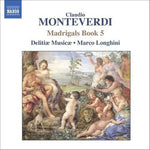 the album cover for Marco Longhini - Madrigals Book 5
