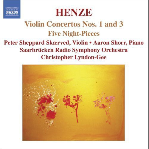 the album cover for Peter Sheppard-Skaerved - Violin Concertos Nos 1&3