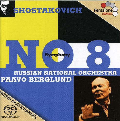 the album cover for Paavo Berglund - Symphony No 8