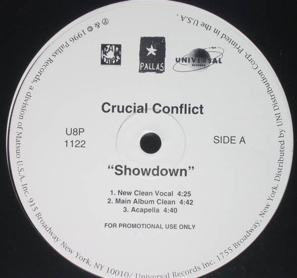 Crucial Conflict : Showdown (12", Promo)