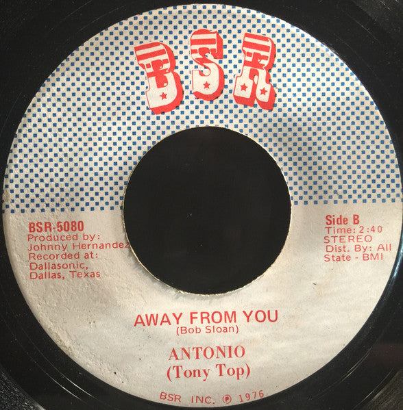 Little Joe Y La Familia, Tony Top : Dark Clouds (7", Single)