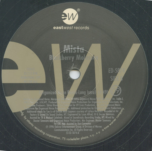 Mista : Blackberry Molasses (12", Promo)