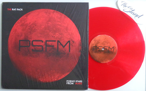 THE RAT PACK (4) : Porno Stars From Mars (PSFM)(12", EP, Ltd, Red)