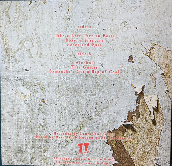 David Dondero : W/❤️ (10", EP, Ltd, Whi)