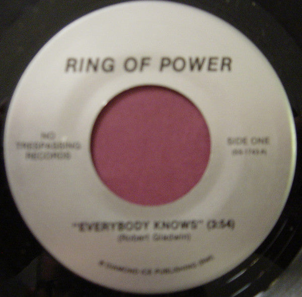 Ring Of Power : Sparks Will Fly (7", Single)