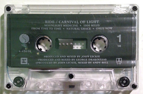 Ride : Carnival Of Light (Cass, Album, SR,)