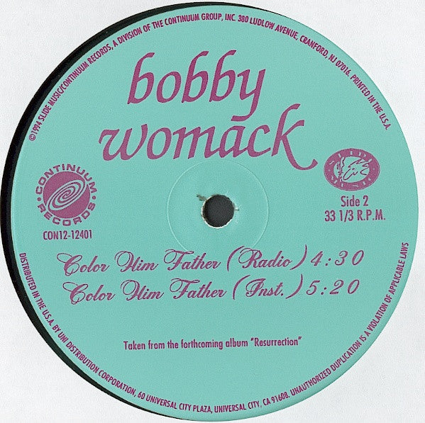 Bobby Womack : Forever Love (12")