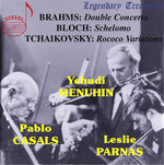 the album cover for Yehudi Menuhin - Double Concerto