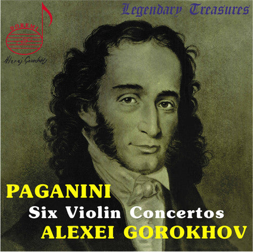 the album cover for Alexei Gorokhov - Six Violin Concertos