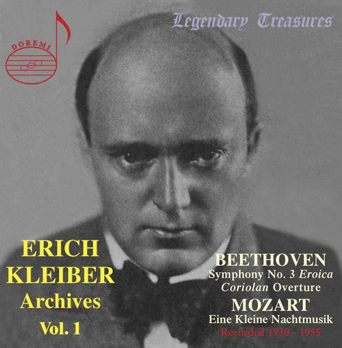 the album cover for Erich Kleiber - Kleiber Archives 1