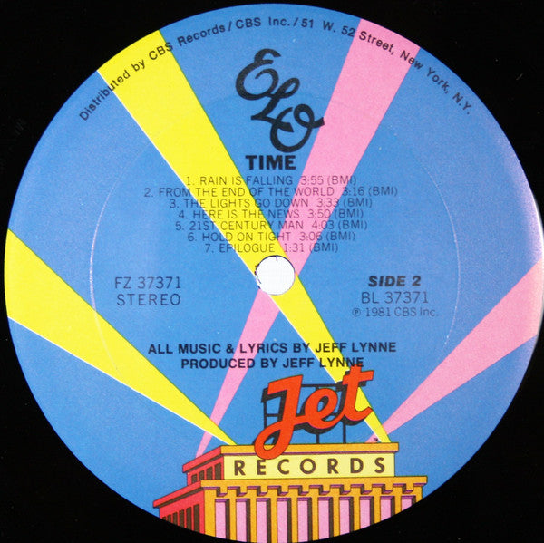 ELO* : Time (LP, Album, Ter)