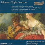 Simon Standage - Triple Concertos (CD)