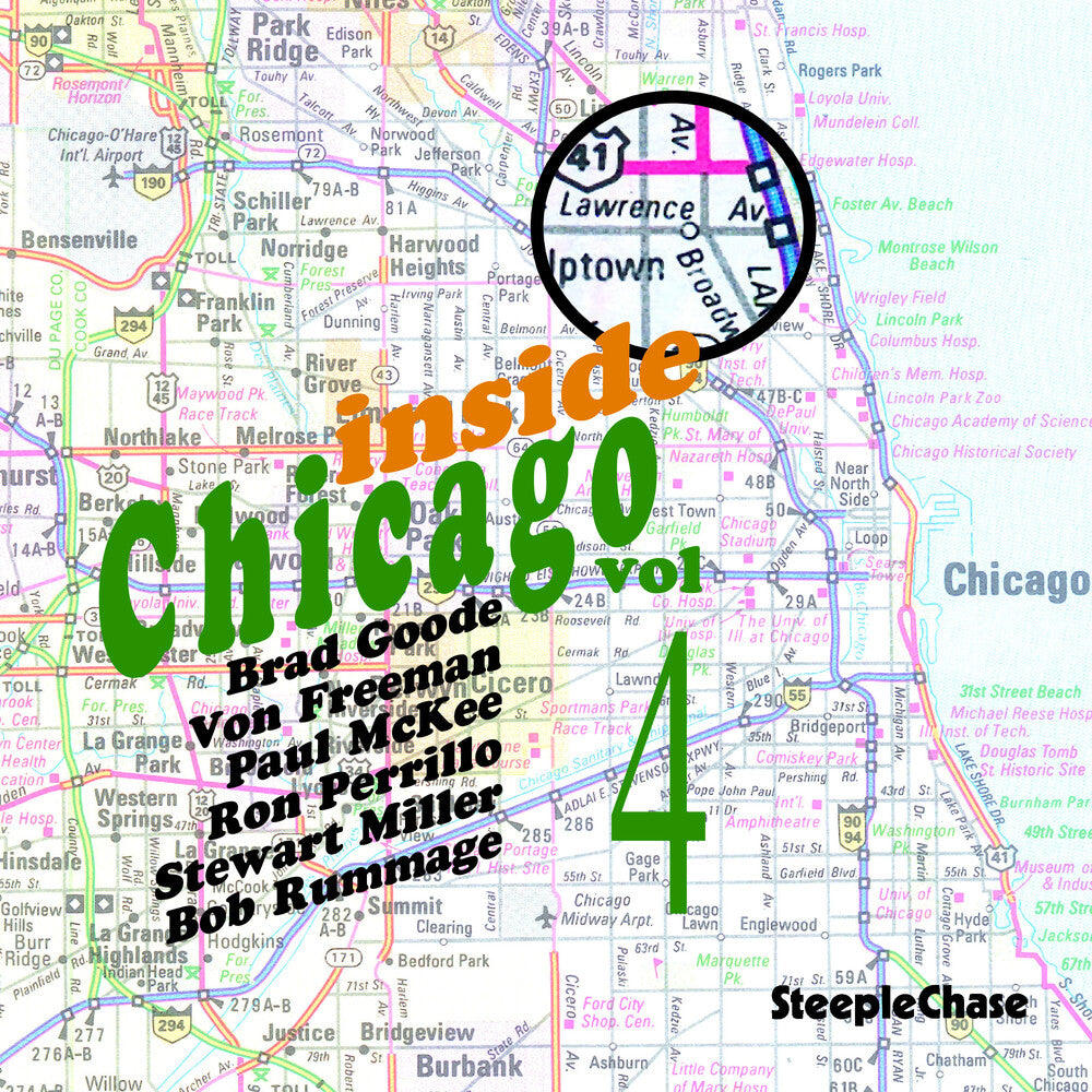 the album cover for Von Freeman - Inside Chicago, Vol. 4