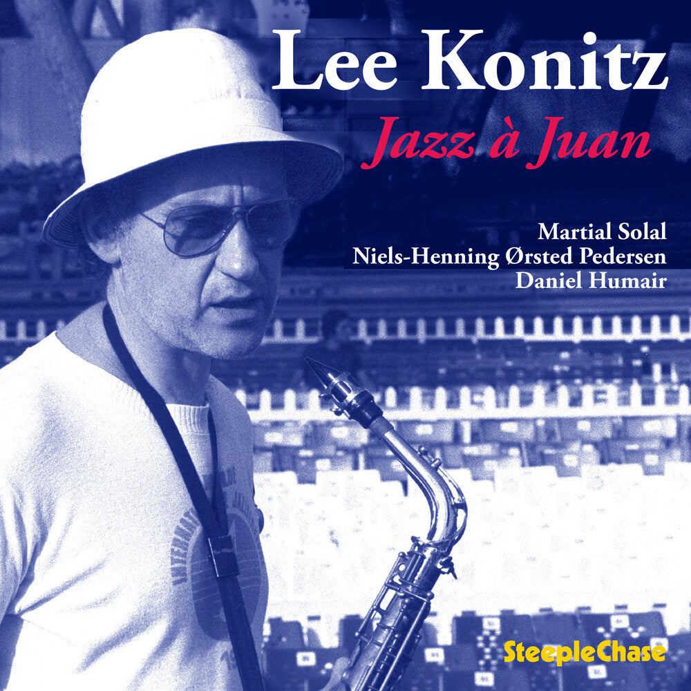 the album cover for Lee Konitz - Jazz a Juan