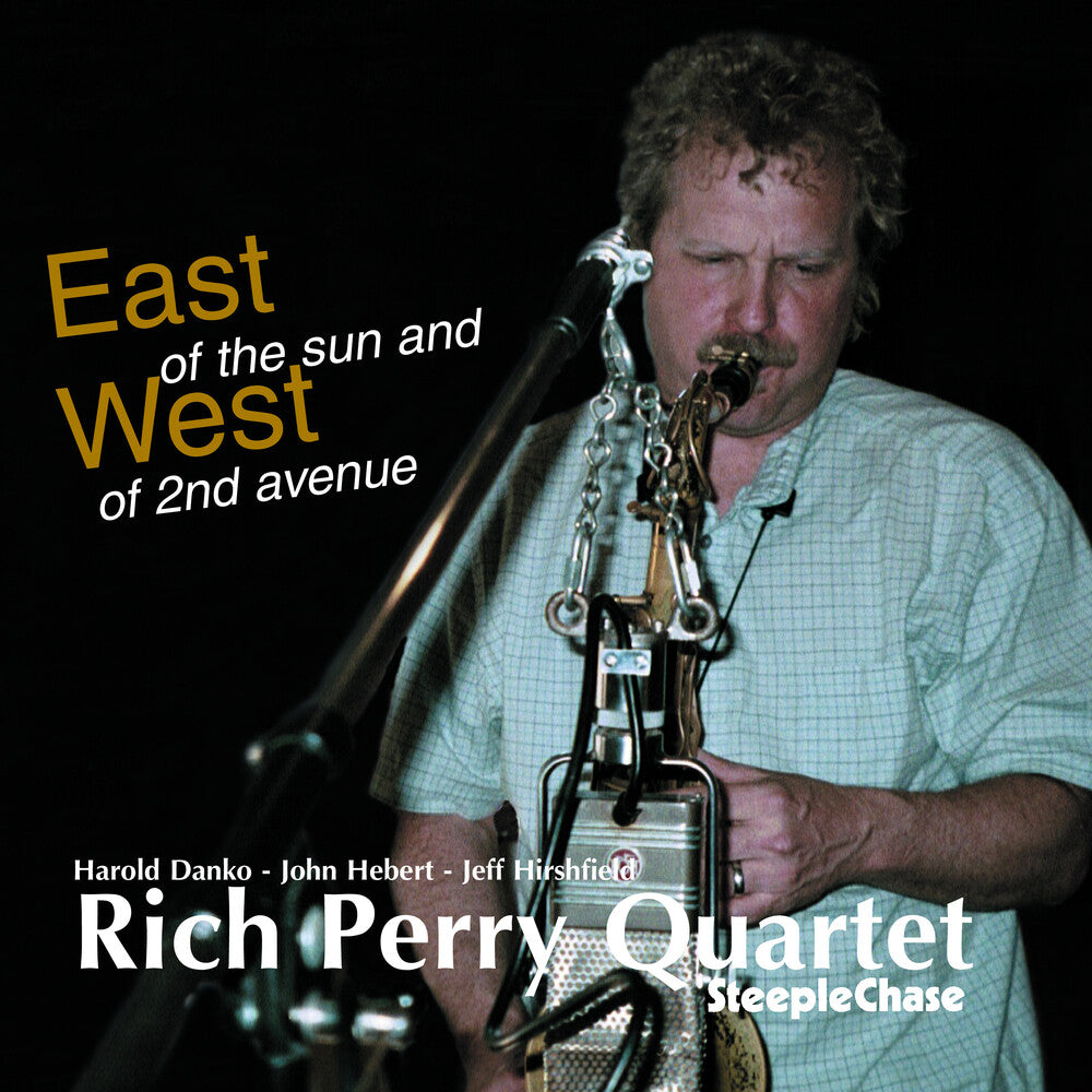 the album cover for Peter Sommer (Saxophone) - East Of The Sun and West Of 2nd Avenue