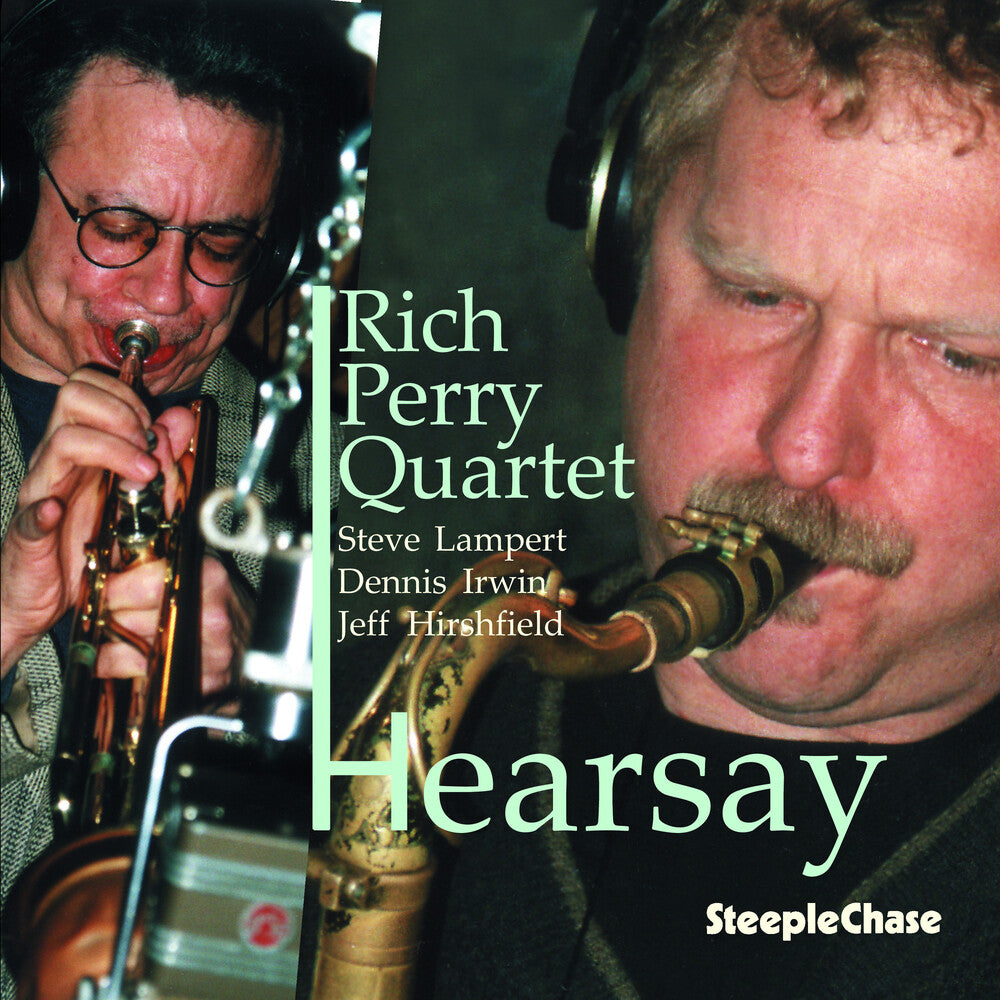 the album cover for Peter Sommer (Saxophone) - Hearsay
