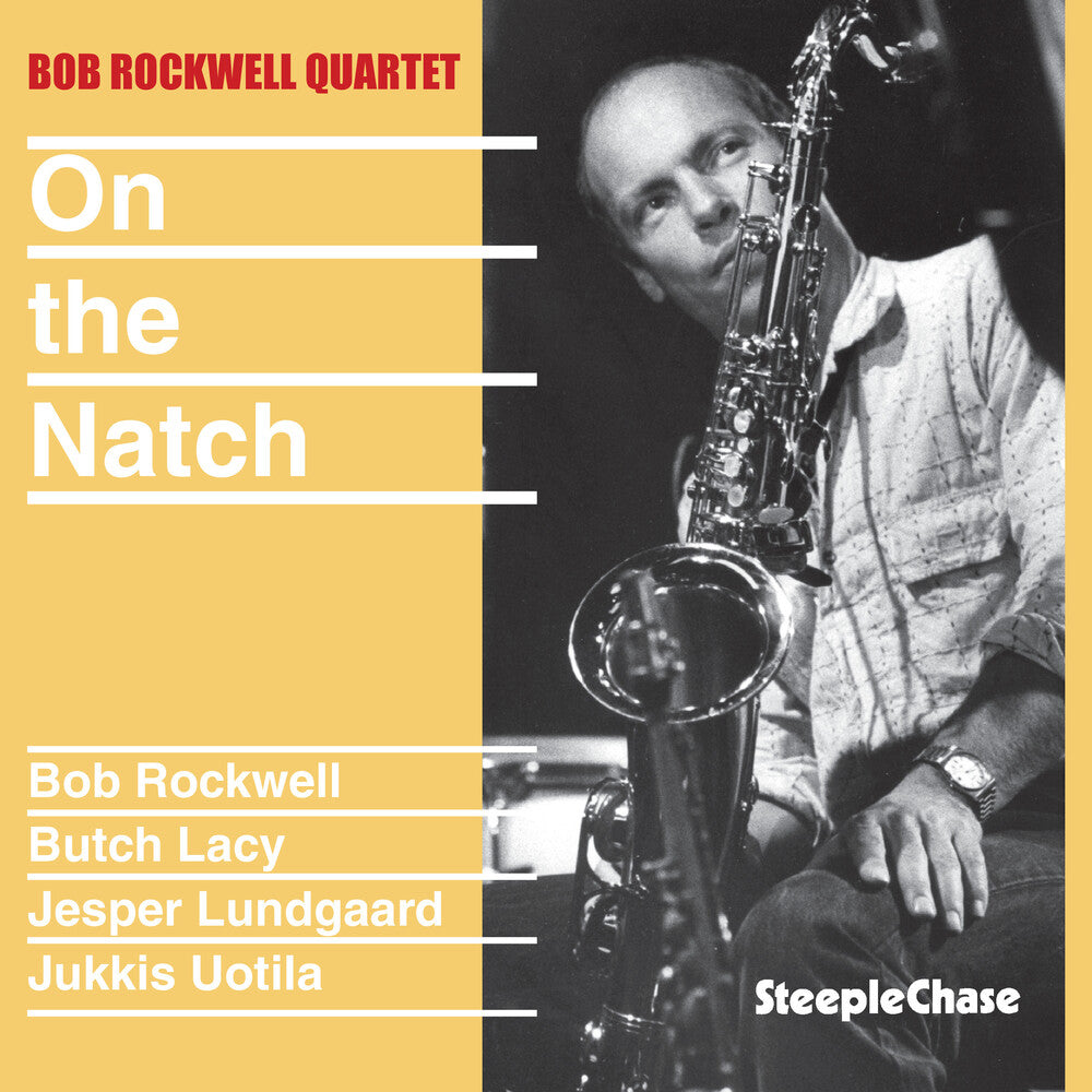 the album cover for Bob Rockwell - On the Notch