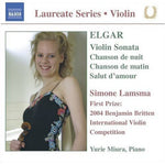 the album cover for Simone Lamsma - Violin Recital
