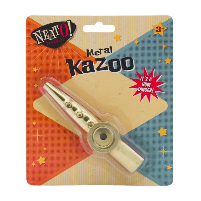 Neato! Metal Kazoo 4.75"- Retro Classic