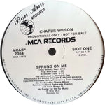 Charlie Wilson : Sprung On Me (12", Promo)