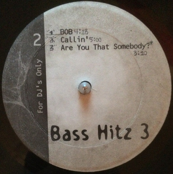 Bass hitz 3 : For Dj's Only (12", Comp)