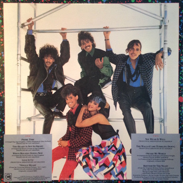 DeBarge : Rhythm Of The Night (LP, Album, Club, Car)