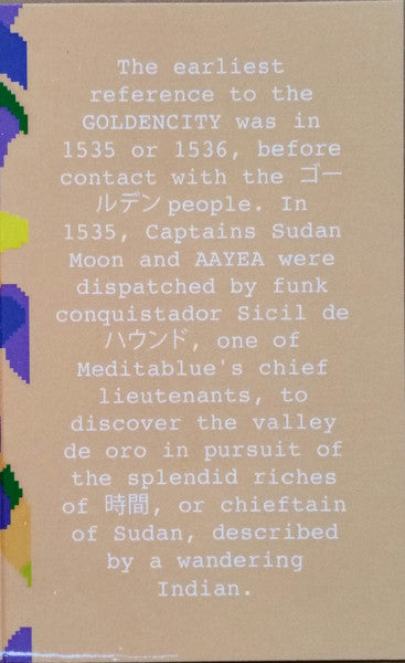 Sudan Moon : Goldencity (Cass, EP)