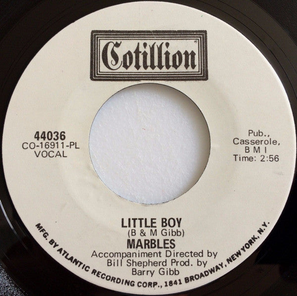 Marbles (3) : I Can't See Nobody (7", Promo)