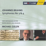 the album cover for J. BRAHMS - Symphony No 1
